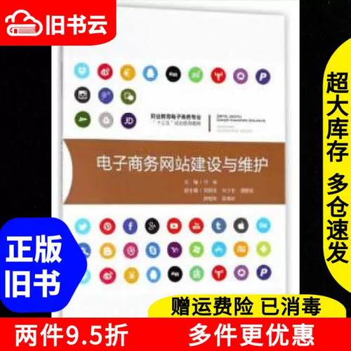正版旧书电子商务网站建设与维护叶敏重庆大学出版社9787568909662